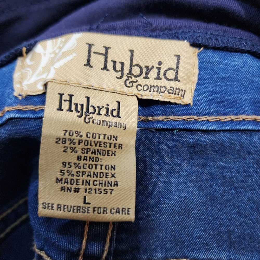 Hybrid & Company Maternity Jeans Sz L NWT - Picture 5 of 5